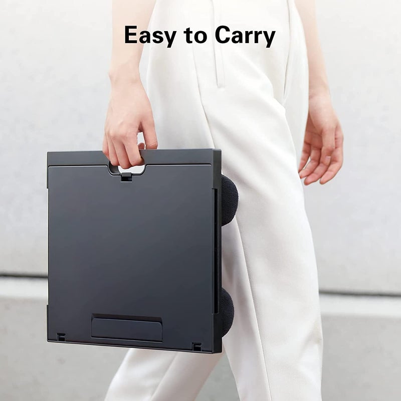 HUANUO Adjustable Lap Desk - with 6 Adjustable Angles, Detachable Mouse Pad, & Dual Cushions Laptop Stand for Car Laptop Desk, Work Table, Lap Writing Board & Drawing Desk on Sofa or Bed by HUANUO - Image 5